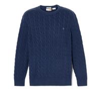 Timberland - Williams River Cable Crewneck Sweater - Pullover, Gr. S, blau (Peacoat)