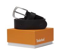 Timberland Mens Canyon Lake Embossed Leather Belt black L