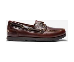 Timberland Mens Classic Boat 2 Eye brown 9 Wide Fit