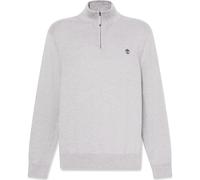 Timberland Mens Cotton 1/4 Zip Sweater med gry heather M