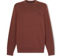 Timberland Mens Cotton Crew Neck Sweater brownout heathe S