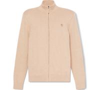 Timberland Mens Cotton Full Zip Sweater lght oatml hthr 3XL