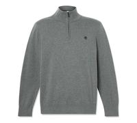 Timberland - Williams River Cotton YD 1/4 Zip Sweater - Pullover, Gr. S, grau (DarkGreyHeather/Obsidian)