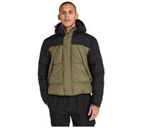 Timberland Mens Durable Water Repellent Puffer Jacket black-leaf green L
