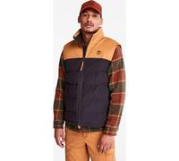 Timberland Mens Durable Water Repellent Puffer Vest wheat boot-black L