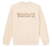 Timberland Mens Embroidered Logo Crew Neck Sweatshirt putty S