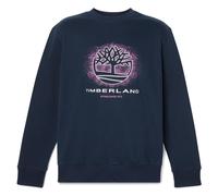 Timberland Mens Front Seasonal Tree Logo Graphic Crewnec dark sapphire S