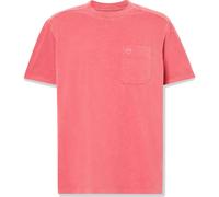 Timberland Mens Garment Dye Chest Pocket Tee american beauty L