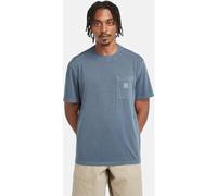 Timberland Mens Garment Dye Chest Pocket Tee dark sapphire L