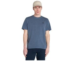 Timberland Mens Garment Dye Short Sleeve Tee dark sapphire L