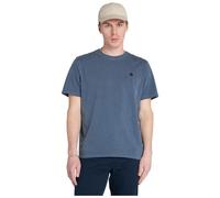 Timberland Mens Garment Dye Short Sleeve Tee dark sapphire S