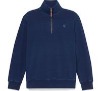 Timberland Mens Indigo 1/4 Zip Sweatshirt rinse L