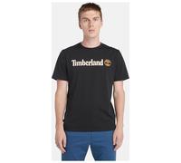 Timberland Mens Linear Logo Short Sleeve Tee black XXL