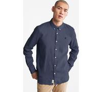 Timberland Mens Linen Shirt dark sapphire L