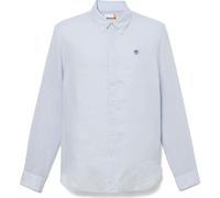 Timberland Mens Linen Shirt gray dawn M