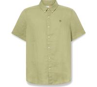 Timberland Mens Linen Short Sleeve Shirt sage S