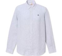 Timberland Mens Linen Striped Shirt (regular) stone wash yd XL