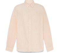 Timberland Mens Linen Striped Shirt (regular) yolk yellow yd M