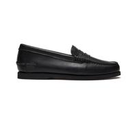 Bootsschuh TIMBERLAND "CLASSIC BOAT LOAFER SHOE", Herren, Gr. 43,5, blk full grain, Leder, Schuhe Bootsschuh, Classic Boat Loaferschuh aus Timberland Premium Leder (15925357-43,5) blk full grain