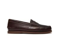 Timberland Mens Loafer Shoe dk brn f grain 11 Wide Fit
