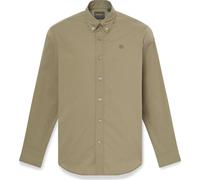 Timberland Mens Long Sleeve Poplin Shirt deep lichen grn XXL