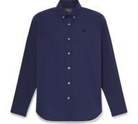 Timberland Mens Long Sleeve Poplin Shirt naval academy S