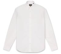 Timberland Mens Long Sleeve Poplin Shirt white S