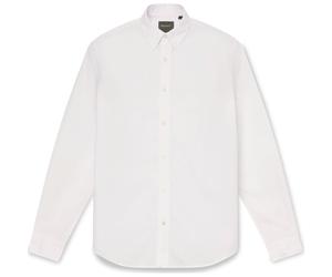Timberland Mens Long Sleeve Poplin Shirt white S