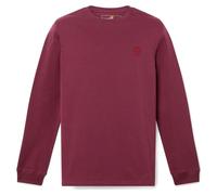 Timberland Mens Long Sleeve Tee burgundy S
