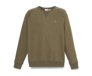 Timberland Mens Loopback Crew Neck Sweatshirt lf grn-csl erth XL