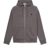 Timberland Mens Loopback Full Zip Hoodie blackened pearl M
