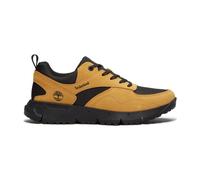 Timberland Mens Low Lace UP Sneaker black mesh w wheat 8