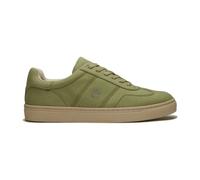 Timberland Mens Low Lace UP Sneaker lt green canvas 7.5