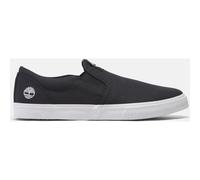 Timberland Mens Low Slip ON Sneaker blk canvas 7.5