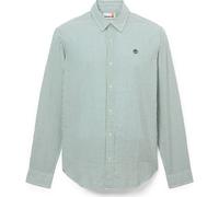 Timberland Mens LS Seersucker Striped Shirt (regular) myrtle yd 3XL