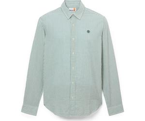 Timberland Mens LS Seersucker Striped Shirt (regular) myrtle yd S