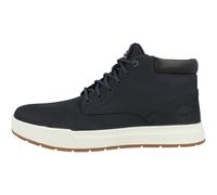 Timberland Men's Maple Grove Leather Chukka Sneaker, Black Iris Nubuck, 44.5 EU