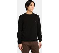 Timberland Mens Merino Crew Sweater black-pavement S
