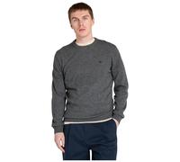 Timberland Mens Merino Crew Sweater dark grey heather-obsidian XL
