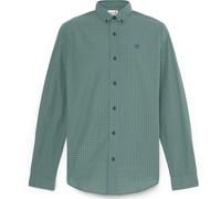 Timberland Mens Micro Plaid Poplin Shirt myrtle yd M