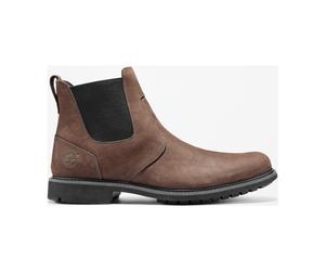 Timberland Mens Mid Chelsea Boot dark brown 8