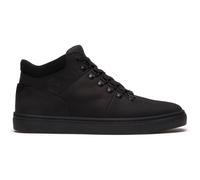 Schnürboots TIMBERLAND "LISBON HILL - MID LACE SNEAKER", Damen, Gr. 41, schwarz (schwarz full grain), Leder, Schuhe Schnürboots (26219010-41) schwarz full grain