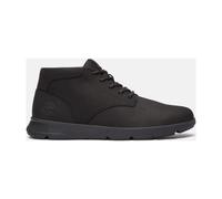Timberland Mens Mid Lace UP Sneaker blkout nubuck 12
