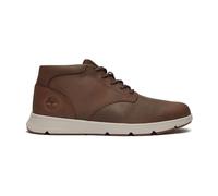 Timberland Mens Mid Lace UP Sneaker dark brown full grain 9.5