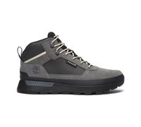 Timberland Mens Mid Lace UP Sneaker md grey nubuck w dk blue 7.5