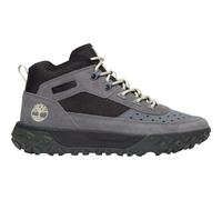 Timberland Mens Mid Lace UP Sneaker md grey w black 7.5