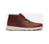 Timberland Mens Mid Lace UP Sneaker rust full grain 10.5