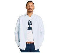 Timberland Mens Oxford Striped Shirt skyway yd L