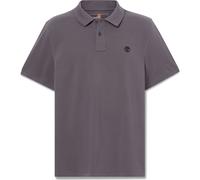 Timberland Mens Pique Short Sleeve Polo blackened pearl XL
