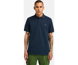 Timberland Mens Pique Short Sleeve Polo dark sapphire L